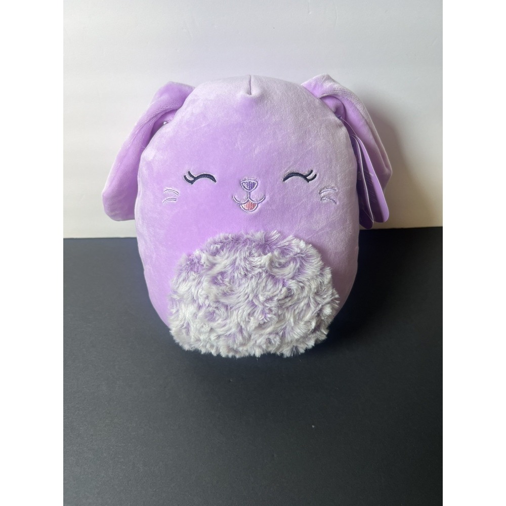 SQUISHMALLOWS‎ BUBBLES THE PURPLE EASTER BUNNY 8"